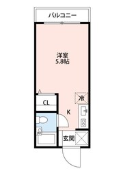 板橋区役所前駅 徒歩4分 5階の物件間取画像